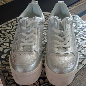 Silver Women's Sneakers